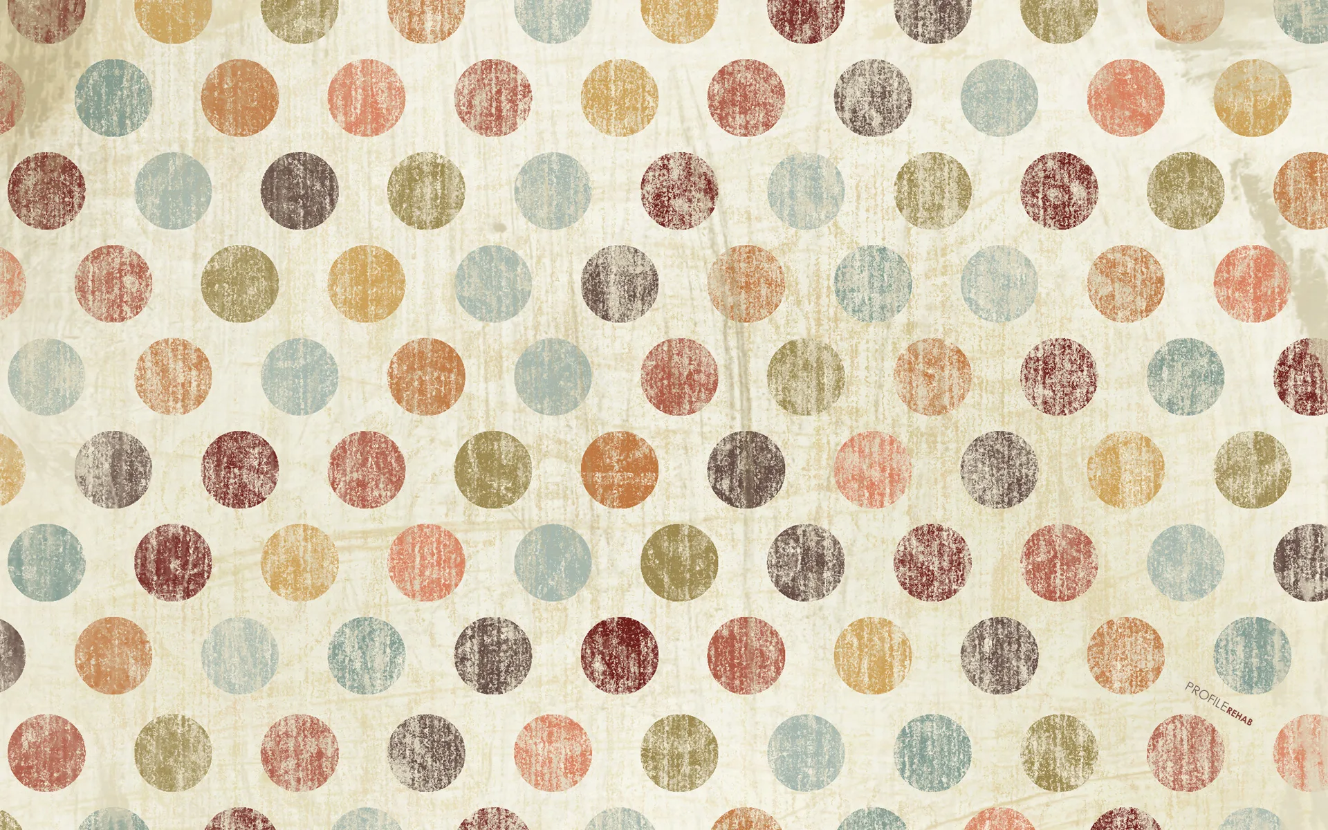 Rustic Polkadot Wallpaper