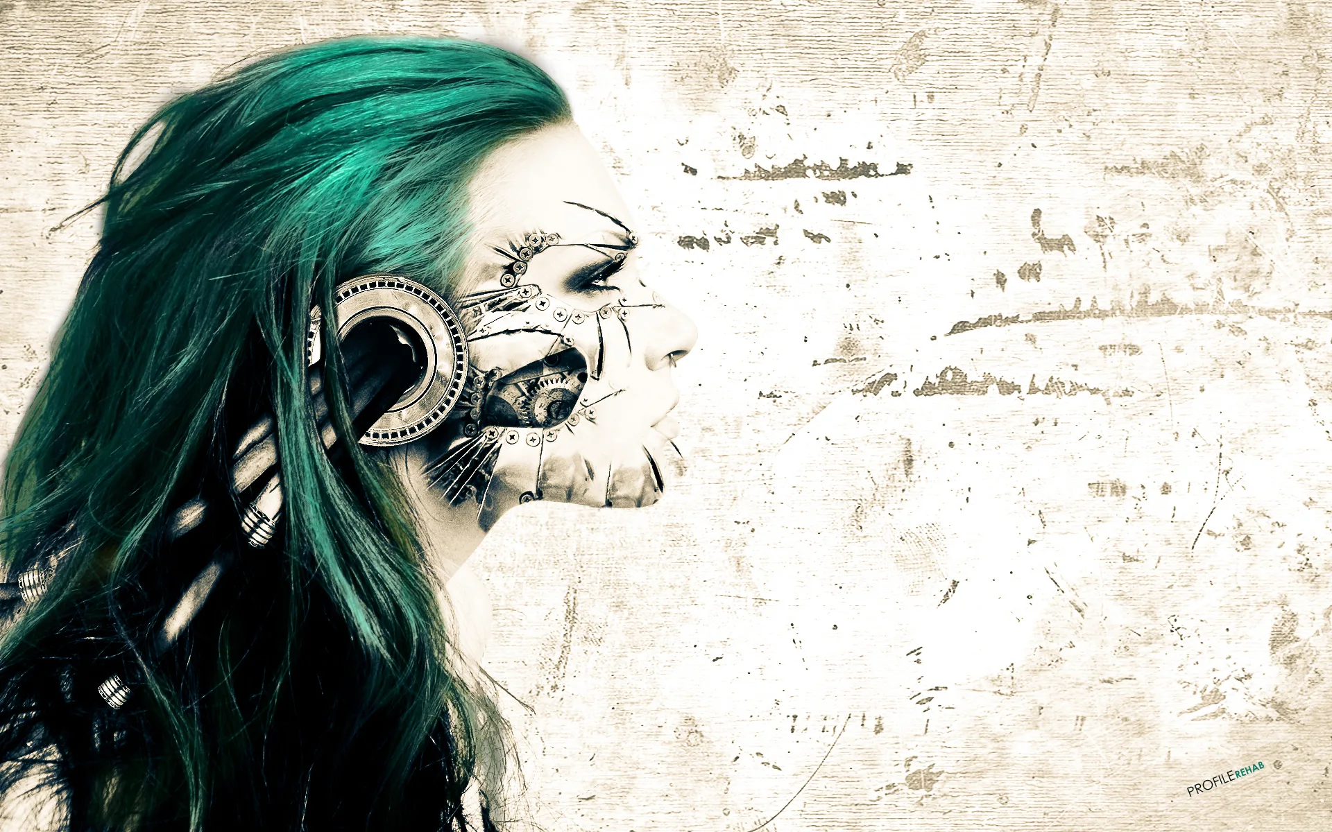 Robot Girl Wallpaper