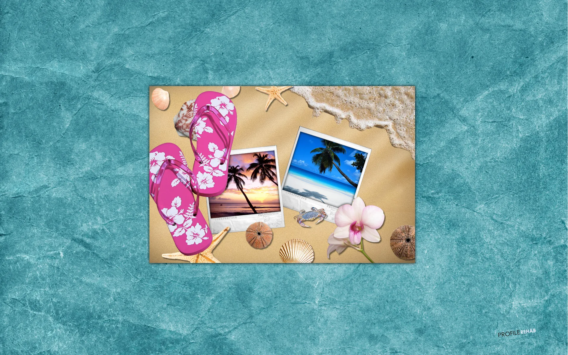 Flip Flops Wallpaper