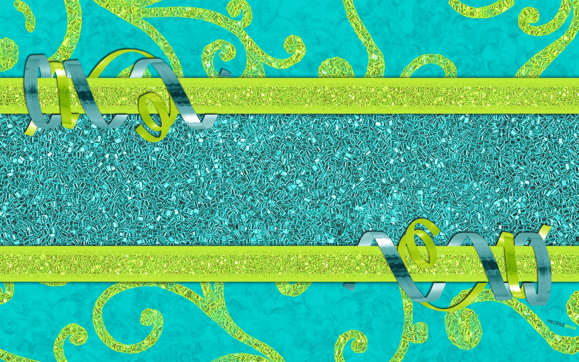Blue Sparkly Wallpaper
