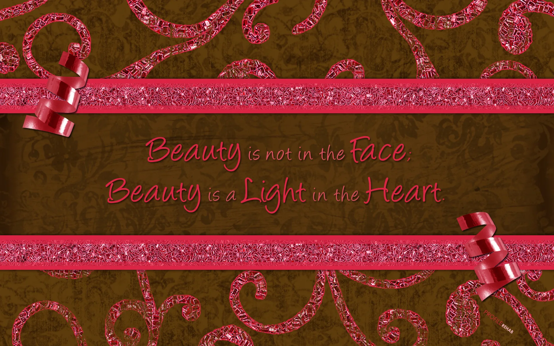 Pink Quote Wallpaper