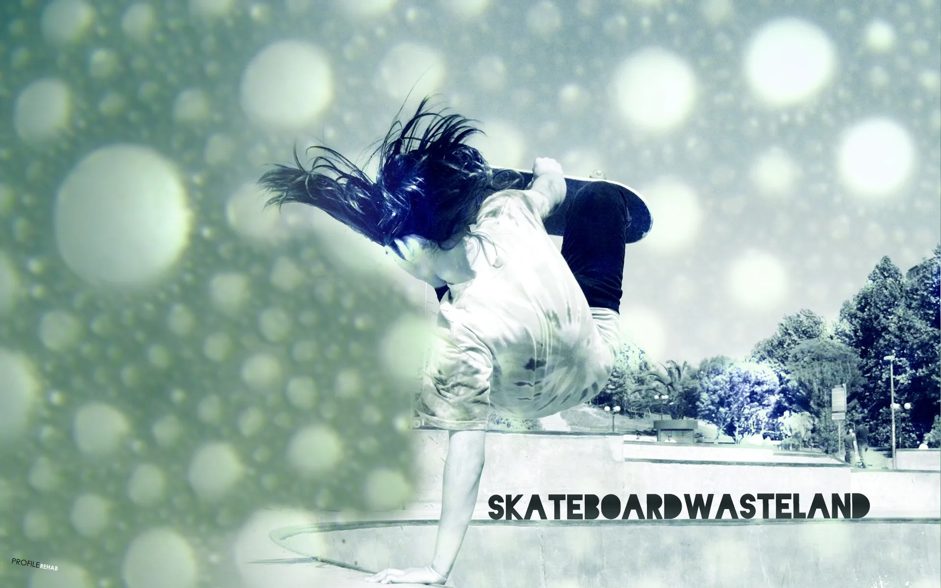 Skateboarding Bowl Wallpaper