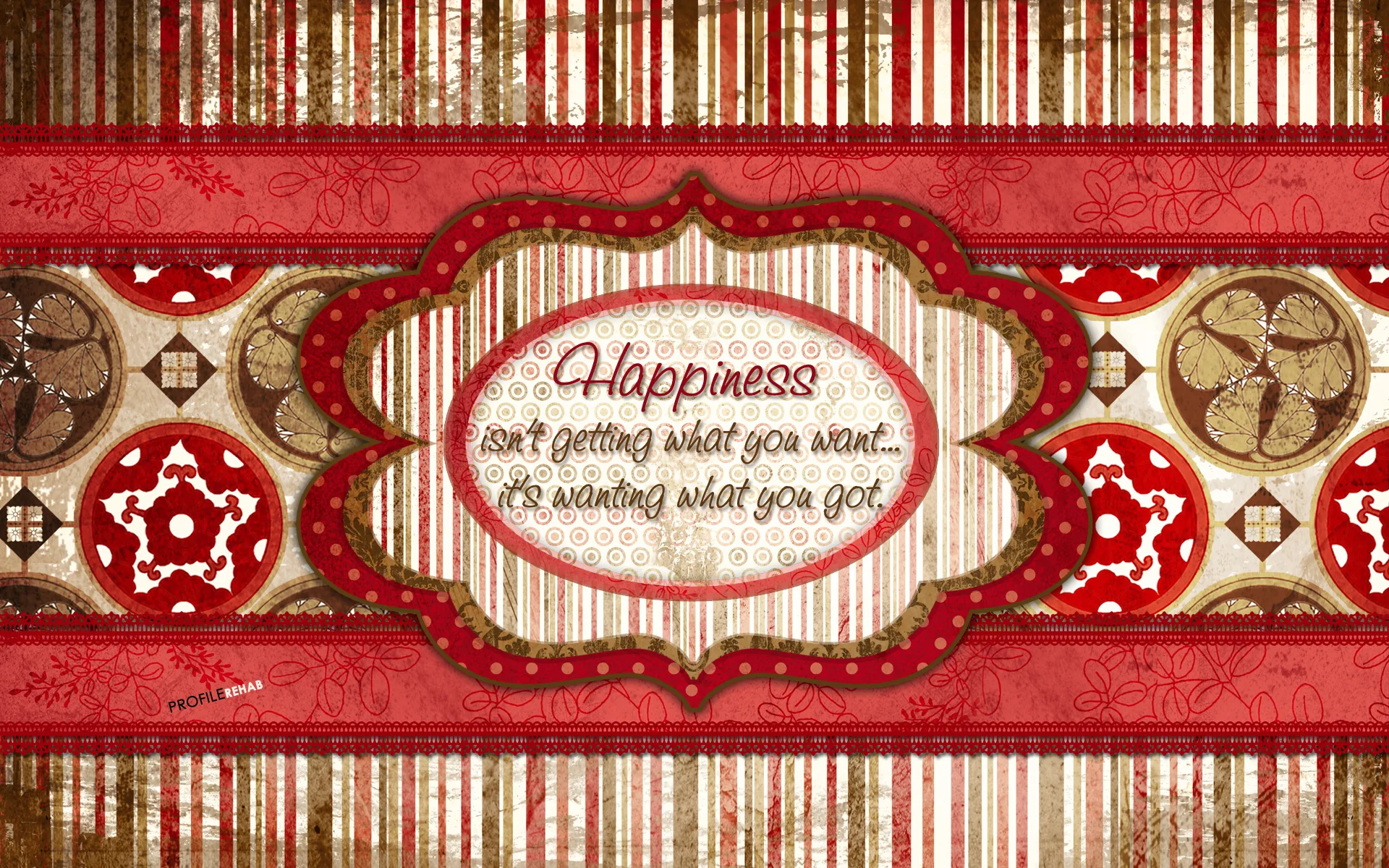 Vintage Quote Wallpaper