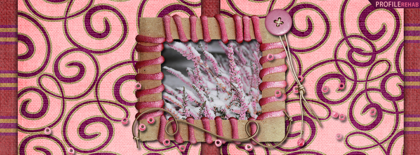 Pink Winter Facebook Cover